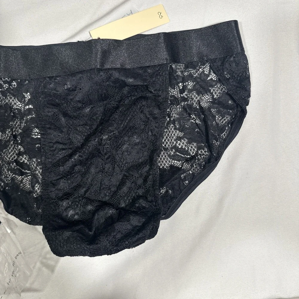 NWT Cosabella [ Mens Medium ] Lace Never Say Never Sport Brief Black T2241